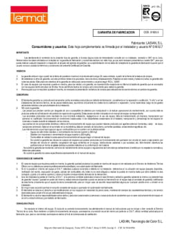 TERMAT ESTUFA PELLET garantia.pdf