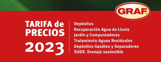 NUEVA TARIFA DE PRECIOS GRAF 2023