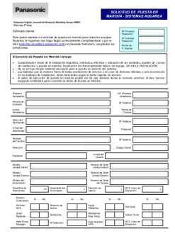 PANASONIC PEM AQUAREA PUESTA EN MARCHA AEROTERMIA AQUAREA.pdf