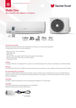 SAUNIER DUVAL FICHA VIVAIR ONE.pdf