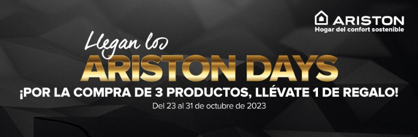 Ya están aquí los ARISTON days!