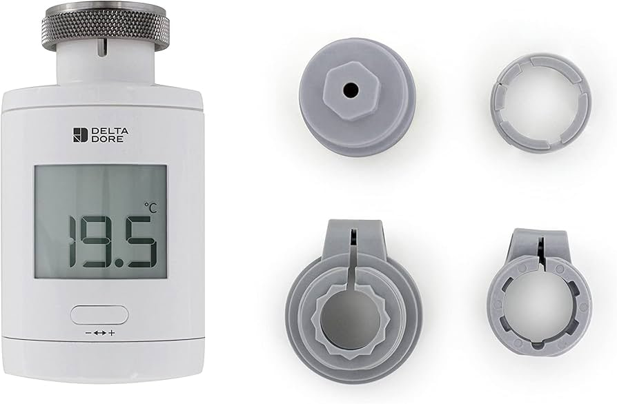 Delta Dore RV 1.0 Cabezales termostáticos inteligentes stock