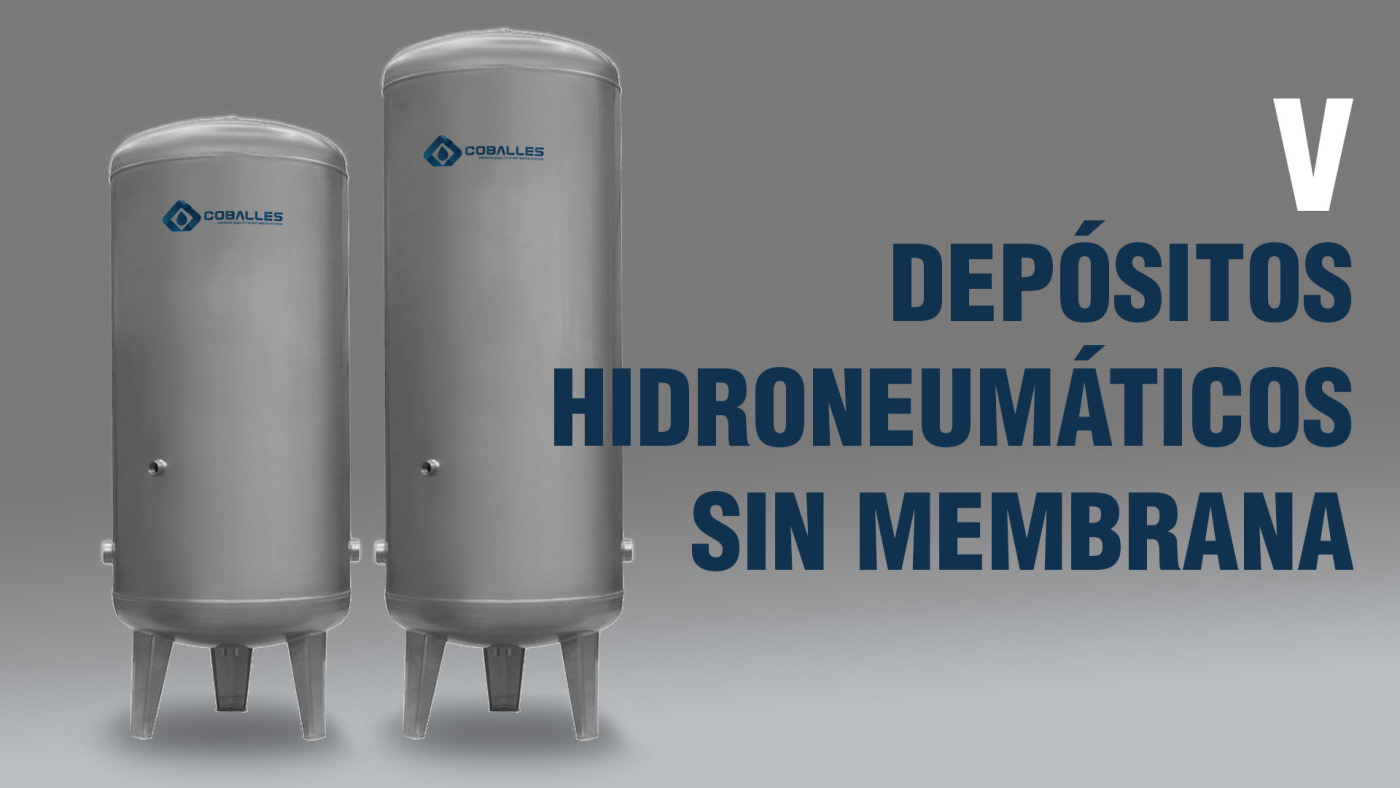 Depósitos Hidroneumáticos de Acero Inoxidable en Stock