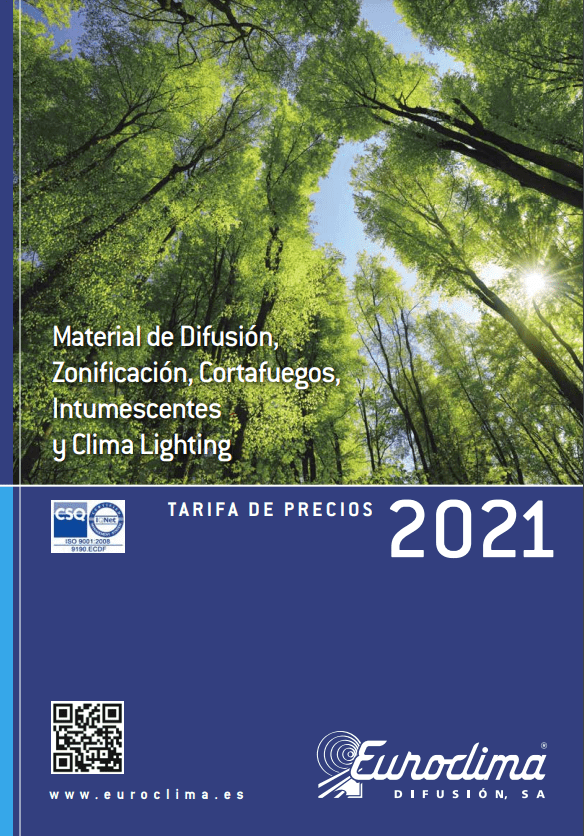 Tarifa EUROCLIMA 2021 2022