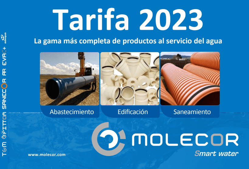 TARIFA MOLECOR 2023 - TARIFA ADEQUA 2023