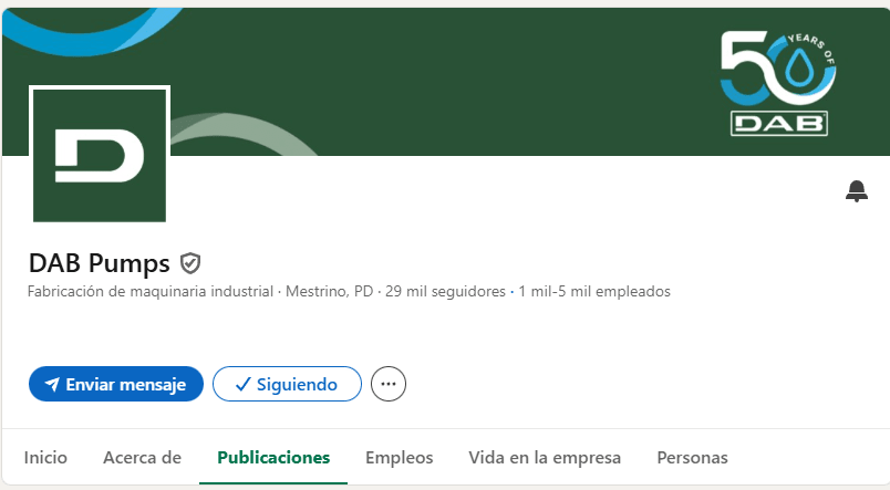 Bombas Dab, Nueva Tarifa de Precios Marzo 2026