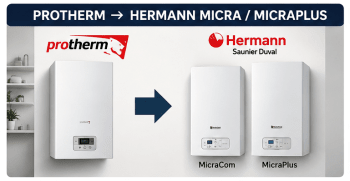 Caldera equivalente a Protherm | La mejor alternativa es Hermann MicraPlus o MicraCom