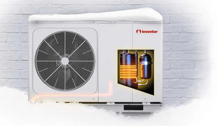 Inventor de Mitsubishi / Aerotermia Monobloc / Aerotermia ALL IN ONE