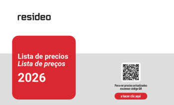 Tarifa Catálogo Resideo Enero 2026 Honeywell