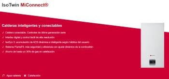 Caldera con Alta Producción A.C.S. en Stock Saunier Duval Isotwin Miconnect